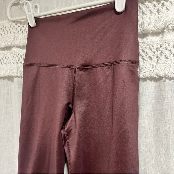 Aerie High Rise Chill Play Move Metallic Leggings - Picture 2 of 9